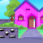 Free online html5 games - Cute House Treasure Escape game 