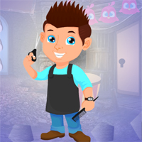 Free online html5 games - Games4King Hairdresser Escape game 