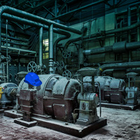 Free online html5 games - Big Abandoned Factory Escape game 