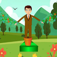 Free online html5 games - Man Escape From Flower game 