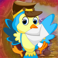 Free online html5 games - Games4King Messenger Bird Escape game 