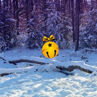 Free online html5 games - Escape from Snow Christmas Forest game 