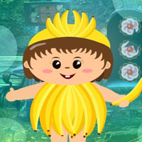 Free online html5 games - G4K Banana Costume Boy Escape game 