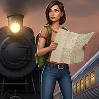 Free online html5 escape games - Tourist Lady Train Escape