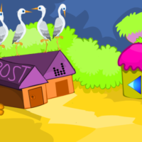 Free online html5 games - G2M Tranquil Village Escape game 