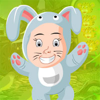 Free online html5 games - G4K Rabbit Girl Escape game 