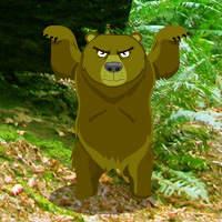 Free online html5 games - Dancing Bear Forest Escape game 