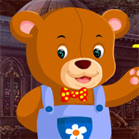 Free online html5 games - G4K Rescue The Clad Bear game 