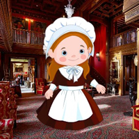 Free online html5 games - Thanksgiving Castle Maid Escape HTML5 game 