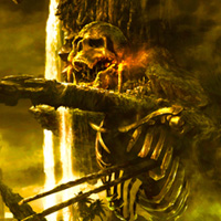 Free online html5 games - Big Skull Land Escape game - WowEscape 