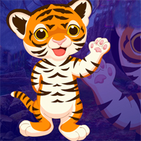 Free online html5 games - Games4King If You Can Rescue Tiger Cub game 