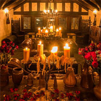 Free online html5 games - GenieFunGames Medieval House Escape  game 