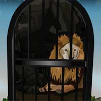 Free online html5 games - Rescue the Lion From Forest Cave KnfGame game 