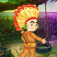Free online html5 games - G4K Native American Boy Escape  game 