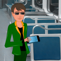 Free online html5 games - Find My Mobile in Metro Train game 