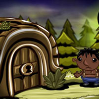 Free online html5 escape games -  Monkey Go Happy Stage 200