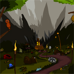 Free online html5 games -  Escape From Dark Forest game 