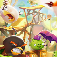 Free online html5 games - HOG Hidden Star Angry Bird 2 game 