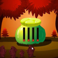 Free online html5 games - G2L Red Tree Land Escape game 