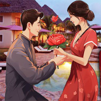 Free online html5 games - Valentine Couple Propose Day game 