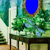 Free online html5 games - Mural Modern House Escape game - WowEscape 