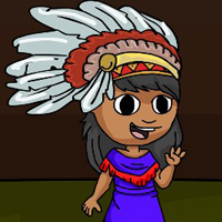 Free online html5 games - G2J Tribe Woman Rescue game 