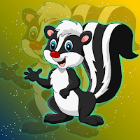 Free online html5 games - G2J Cute Skunk Escape game 