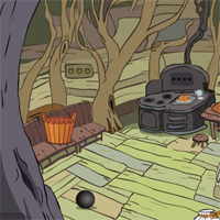 Free online html5 games - Forest Wooden Home Escape 2 game 