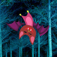 Free online html5 games - Games2rule Scary Bat Forest Escape game 