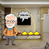 Free online html5 games - BIG Grandpa Seeks Friends Memory Photo game 