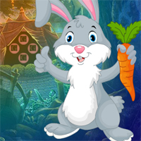 Free online html5 games - Carrot Rabbit Rescue game 