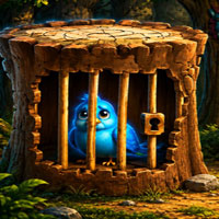 Free online html5 escape games - Save the Trapped Blue Bird