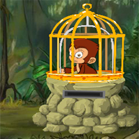 Free online html5 games - Games2Jolly Monkey Rescue From Cage game 