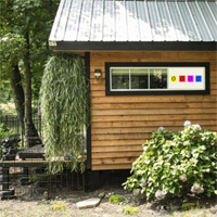 Free online html5 games - GFG Wooden Container House Escape game - WowEscape 