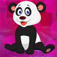 Free online html5 games - Games4king Placid Panda Escape game 