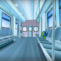 Free online html5 games - Who Can Escape The Metro Train game 