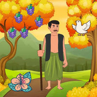 Free online html5 escape games - BIG Farmer Missed Innocent Donkey