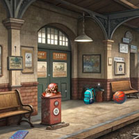 Free online html5 escape games - Station Heist