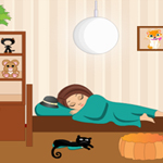 Free online html5 games - Little House Escape Rufgames game 