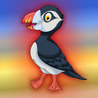 Free online html5 games - G2J Cute Puffin Bird Rescue game 