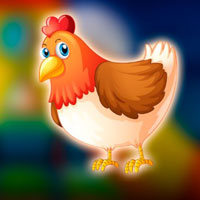 Free online html5 games - Rescue the Brown Hen from the Cage game 
