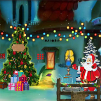 Free online html5 games - Christmas Find The Gold Coin game - WowEscape 