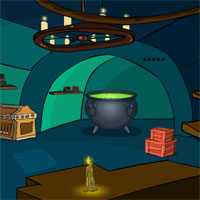 Free online html5 games - GFG Witch House Escape game 