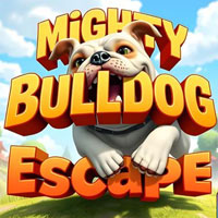 Free online html5 games - G4k Mighty Bulldog Escape  game 