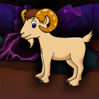 Free online html5 games - Games4Escape Halloween Pygmy Goat Escape game 