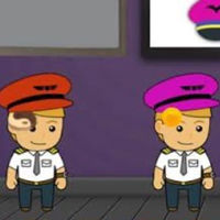 Free online html5 games - 8b Find Pilot Benjamin game 