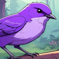 Free online html5 games - Pretty Violet Bird Rescue game 