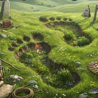 Free online html5 escape games - Trail of Giants