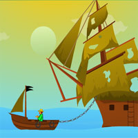 Free online html5 games - Ship oar escape game 
