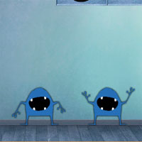 Free online html5 games - 8B Little Monster Escape game 